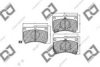 DJ PARTS BP1193 Brake Pad Set, disc brake